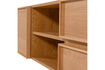 Miniatuur TV-meubel 180 cm melamine/MDF naturel TOURS 7