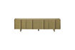 Miniatuur TV-meubel 200 cm grenen Moss Basu 4