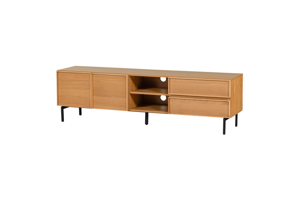 TV-Möbel 180 cm Melamin/MDF natur TOURS Woood