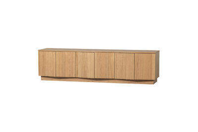 TV-Möbel 200 cm Eichenfurnier Natur Zuma