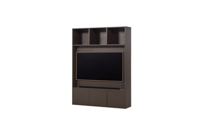 TV storage cabinet 160 cm pine mid brown Meggy