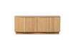 Miniature TV Unit 133 cm Natural Oak Veneer Zuma 4