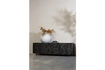 Miniature TV Unit 160 cm Black Mango Wood Counter 2