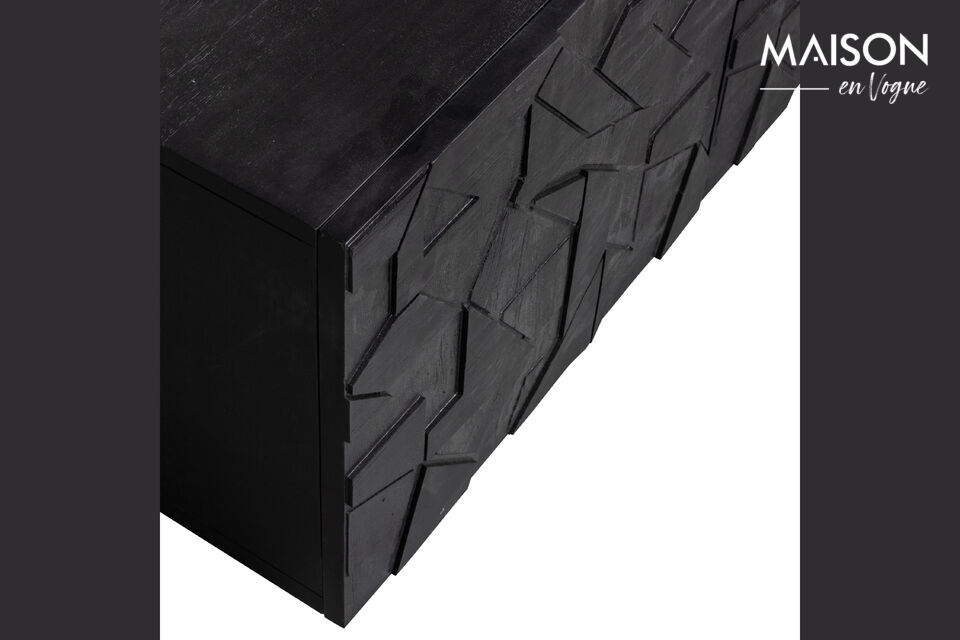 Material Mango wood is known for its warm golden brown color