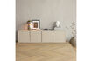 Miniature TV Unit 200 cm Pine Dust Merel 2