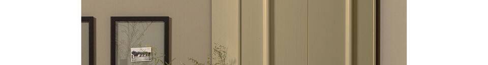 Material Details TV Unit 200 cm Pine Moss Basu