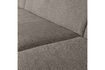 Miniatuur U-bank 339 cm Chenille grijs melange Sloping 7