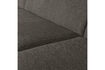 Miniatuur U-vorm bank 339 cm chenille grijs/zwart melange Sloping 5
