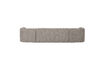 Miniatuur U-vorm hoekbank 339 cm chenille off white melange Sloping 3