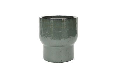 Übertopf aus Keramik Terra-Grün