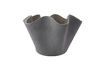 Miniaturansicht Übertopf H25,5 cm Polyresin Grau Vaso 1