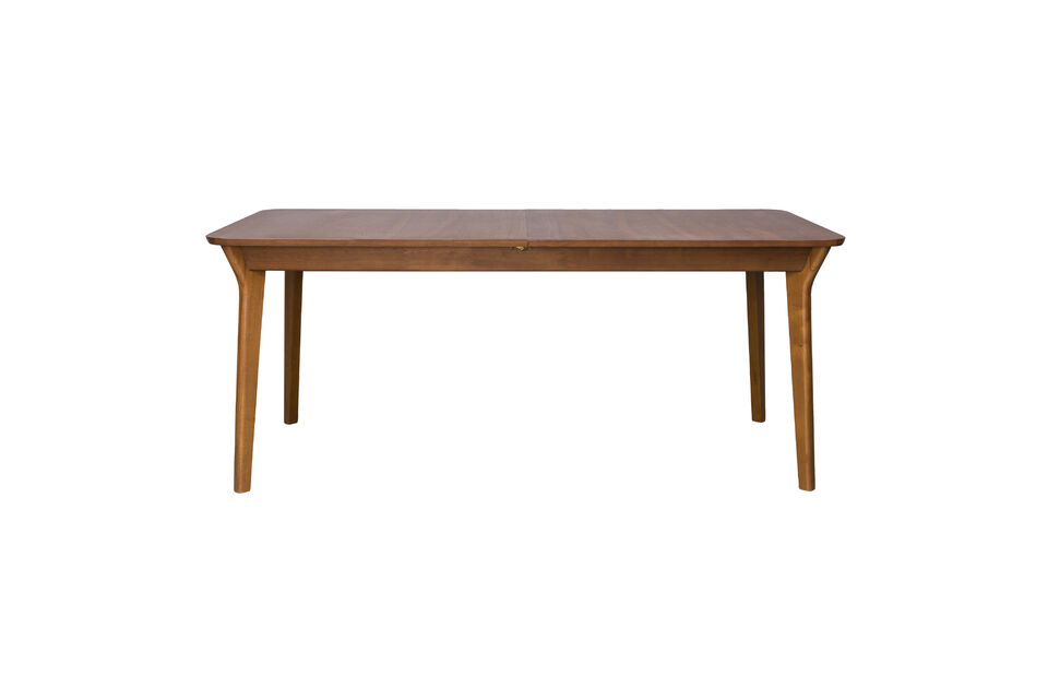 Uitschuifbare eettafel walnoot Ellen Zuiver