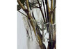 Miniatuur Vaas H 28 cm van helder glas HDFold 3
