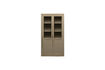 Miniature Vaisselier 217x120x48 cm en pin coloris Mud GUNNAR 4