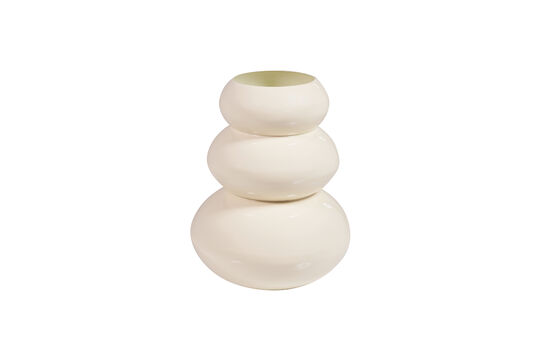 Voir la fiche produit vase 35 cm métal jaune clair Tera Vase 35 cm métal jaune clair Tera