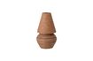 Miniature Vase à encastrer orange en terre cuite Misra 7