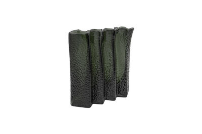 Vase aus grünem Glas Deep forest HDZuri