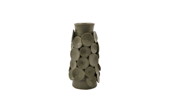 Schauen Sie die Produktbeschreibung an vase aus Steinzeug in Khaki 26,5 cm HDDot Vase aus Steinzeug in Khaki 26,5 cm HDDot