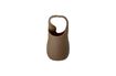 Miniature Vase brun à anse en grès Nicita 1