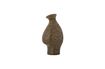 Miniature Vase brun en grès Celin 1
