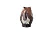 Miniature Vase brun en grès Obsa 7