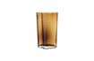 Miniature Vase brun en verre Benia 1