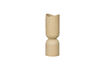 Miniature Vase/cache-pot 75xØ25 cm fiberclay beige Mosi 1