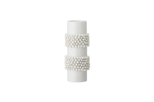 Vase Chémery blanc en grès
