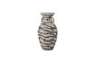 Miniature Vase D16,5xH31 cm en grès noir Ohana 4