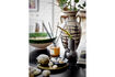 Miniature Vase D16,5xH31 cm en grès noir Ohana 2