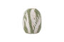 Miniature Vase déco D23,5xH30,5 cm en grès vert Adalena Détouré