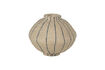 Miniature Vase décoratif en papier mâché sable Karo 1