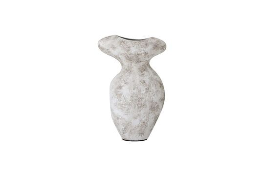 Vase décoratif gris en terre cuite Nori