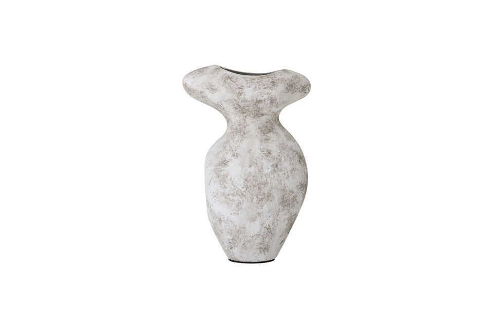 Vase décoratif gris en terre cuite Nori Bloomingville