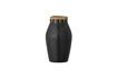Miniature Vase décoratif noir en terre cuite Dixon 1