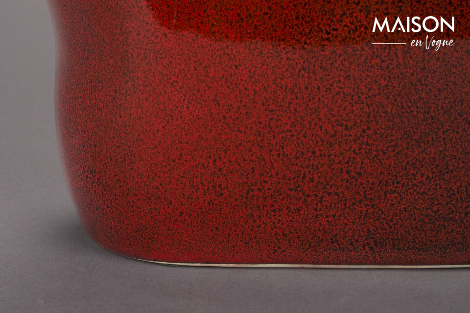 Vase Edna M Rot - 6
