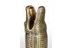 Miniature Vase en aluminium recyclé doré Alligator 8