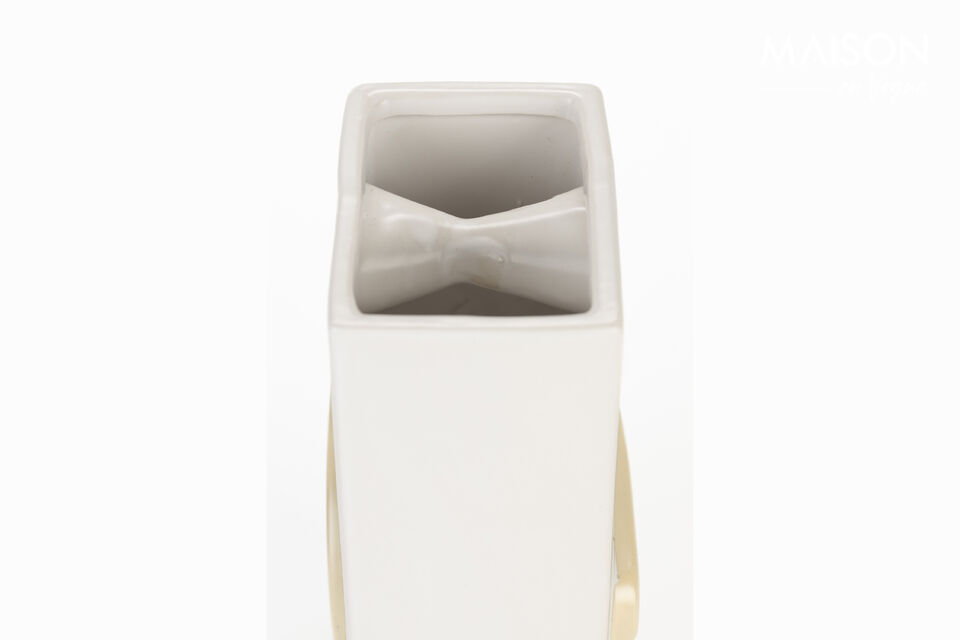 Vase en céramique beige 23 cm Bloomer - 21