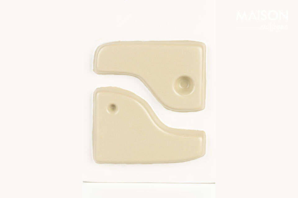 Vase en céramique beige 23 cm Bloomer - 24