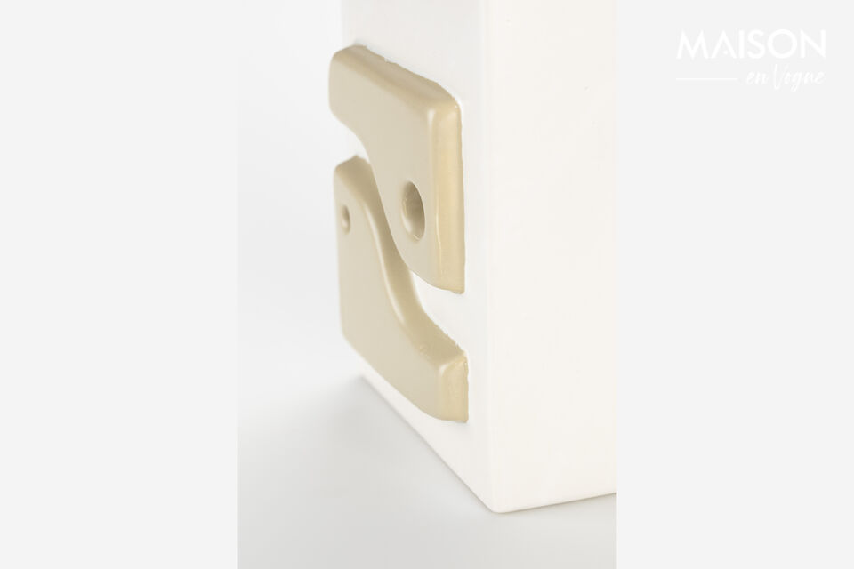 Vase en céramique beige 23 cm Bloomer - 25