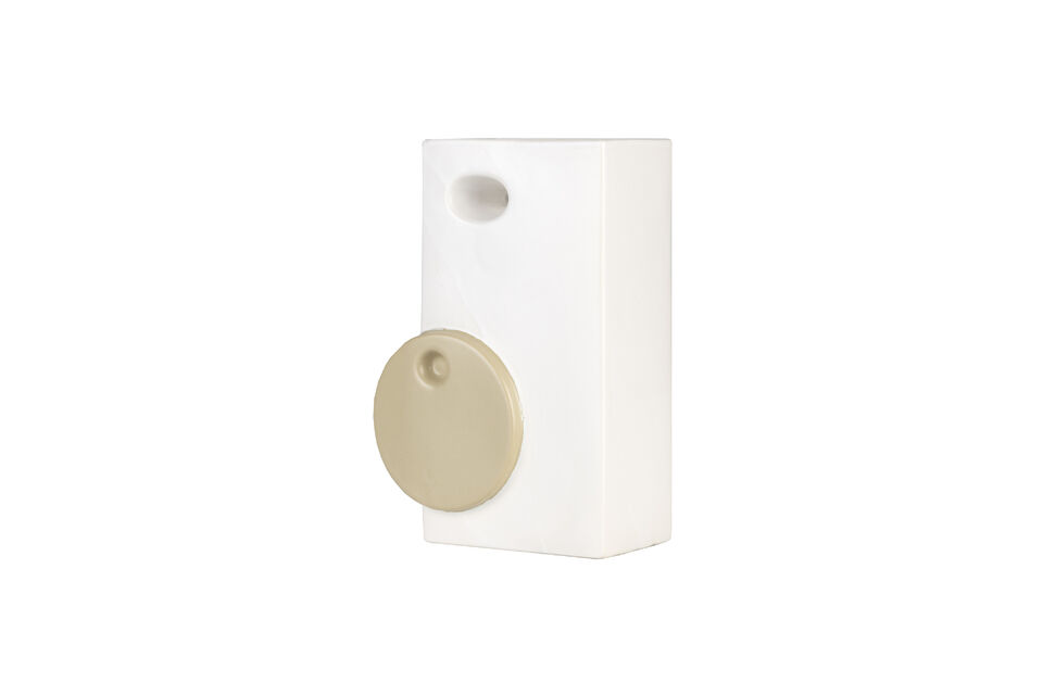 Vase en céramique beige 23 cm Bloomer - 14