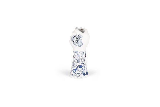 Vase en céramique bleu Liberty