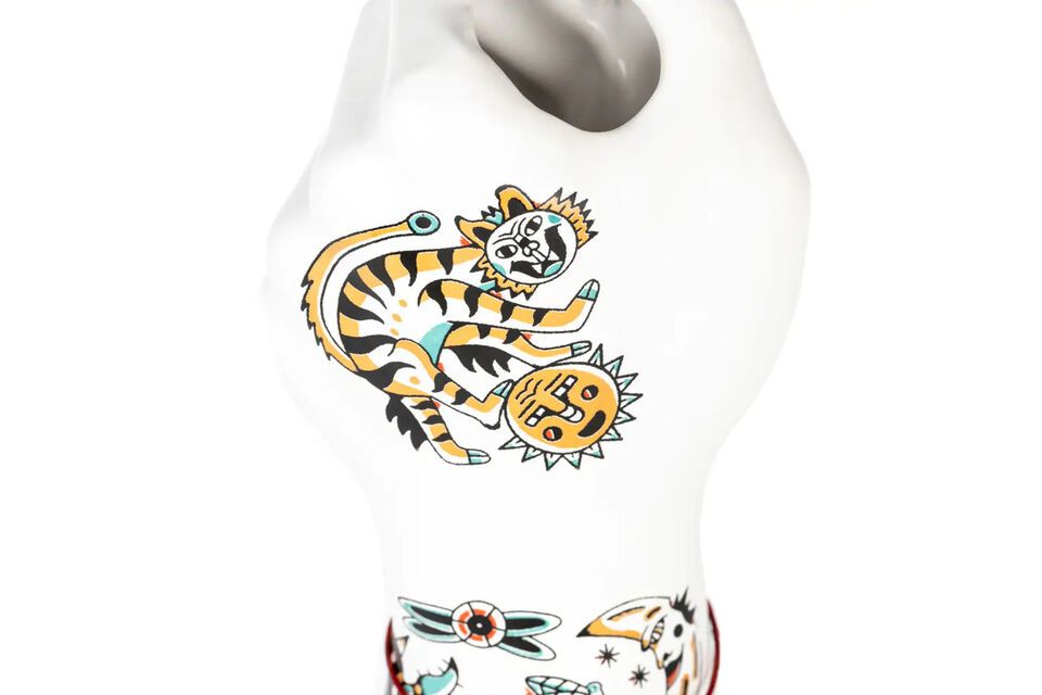 Vase en céramique multicolore Liberty - 5