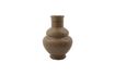 Miniature Vase en grès marron Liva 3