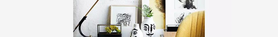Mise en avant matière Vase en grès Smile