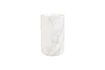 Miniature Vase en marbre blanc Fajen 1