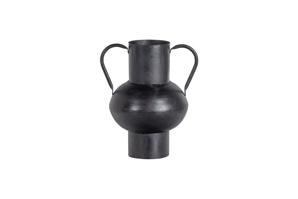 Vase en métal noir Vere Woood