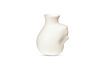 Miniature Vase en porceleine blanc Upside Down 1
