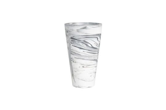 Vase en résine gris 25 cm Conic