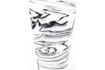 Miniature Vase en résine gris 25 cm Conic 8